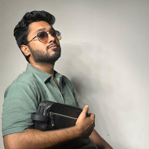 Semi Drop Zipper Polo | Green